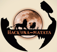 HACK'UNA-MATATA 2K19 Hackathon Poster
